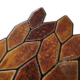 Copper Grunge Peel and Stick Backsplash self Adhesive, 3D Wall Vinyl Tiles for Home Decor